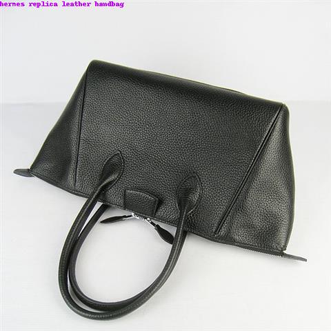 hermes replica leather handbag